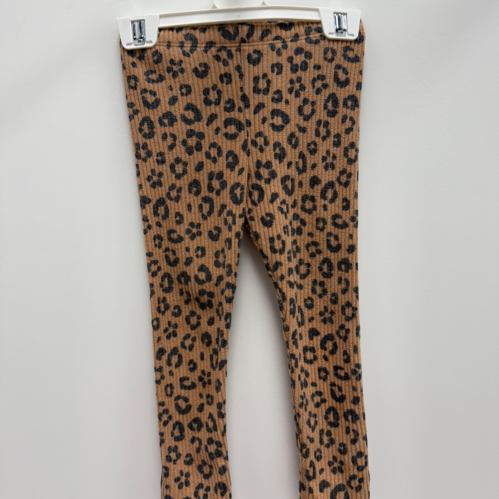 Leopard Print Kids Leggings